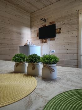 Обеденная зона в коттедже