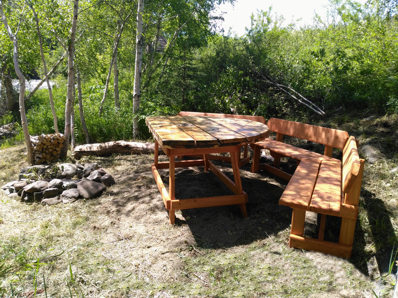 Место отдыха на реке Урсул