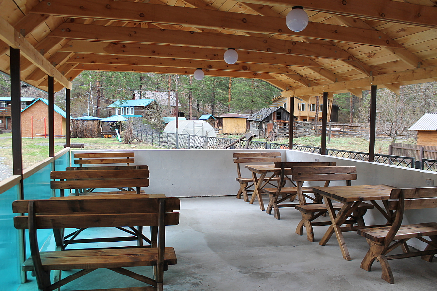 Коттедж, терраса