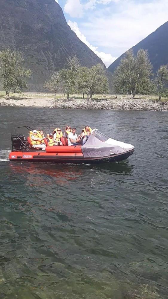 Переправа на Каменные грибы сплав