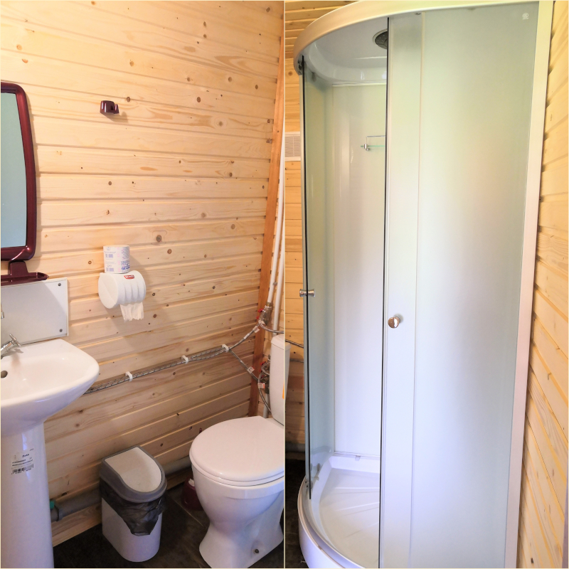 Санузел в доме №1