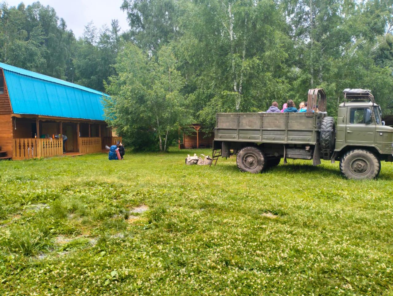 База отдыха  "Алтай у берез" заброска на Белуху