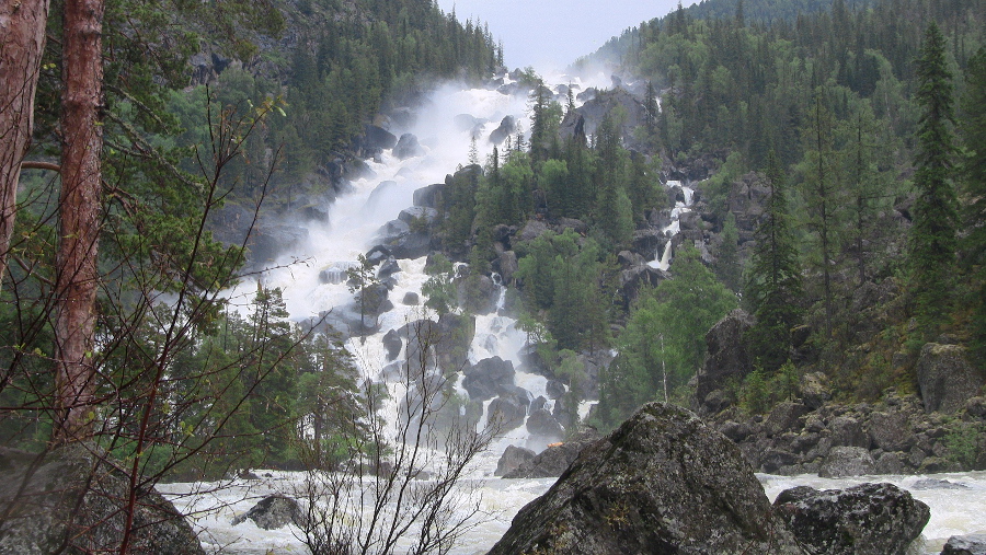 Водопад Учар