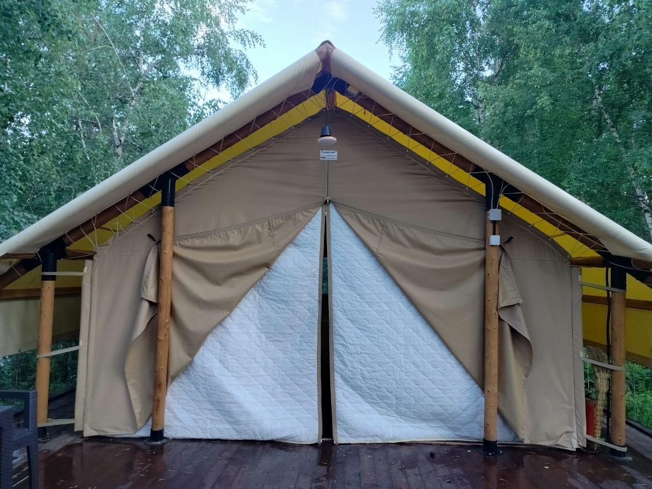 Глэмпинг в Горном Алтае вблизи Чемала