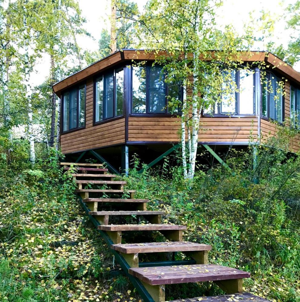 Зал для практик на Алтае