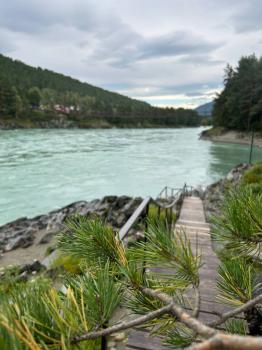 Спуск в Катунь