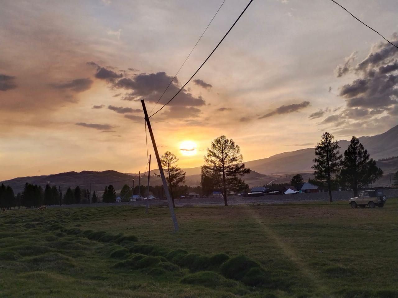 База отдыха в селе Курай в Горном Алтае