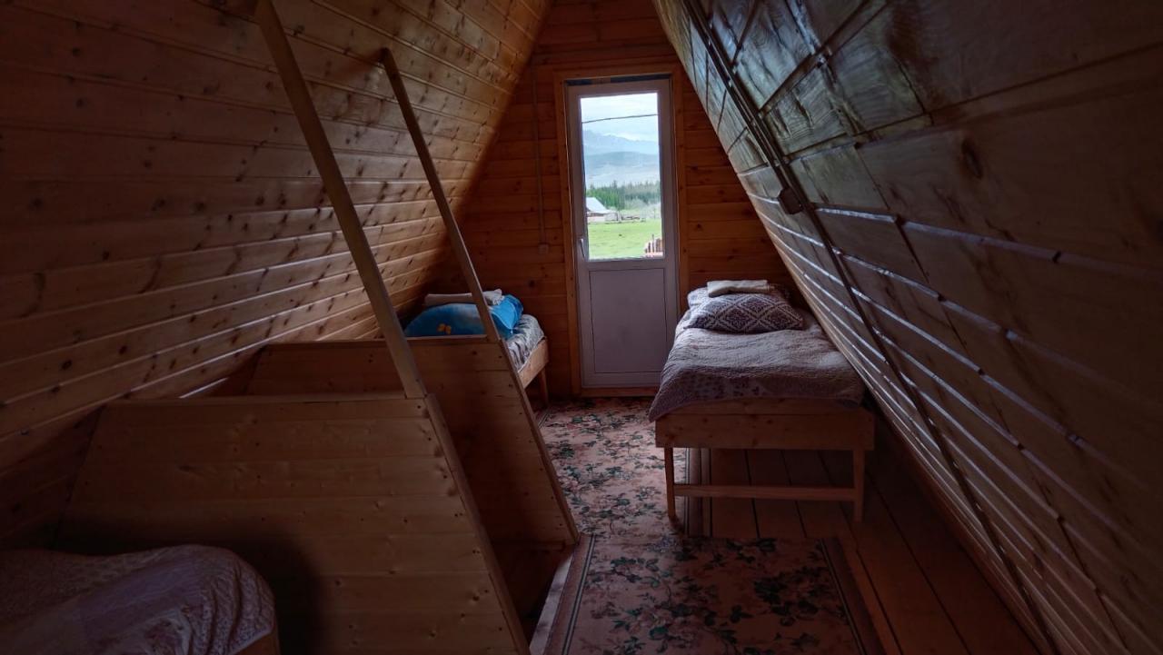 Домик А-фрейм в Горном Алтае в селе Курай