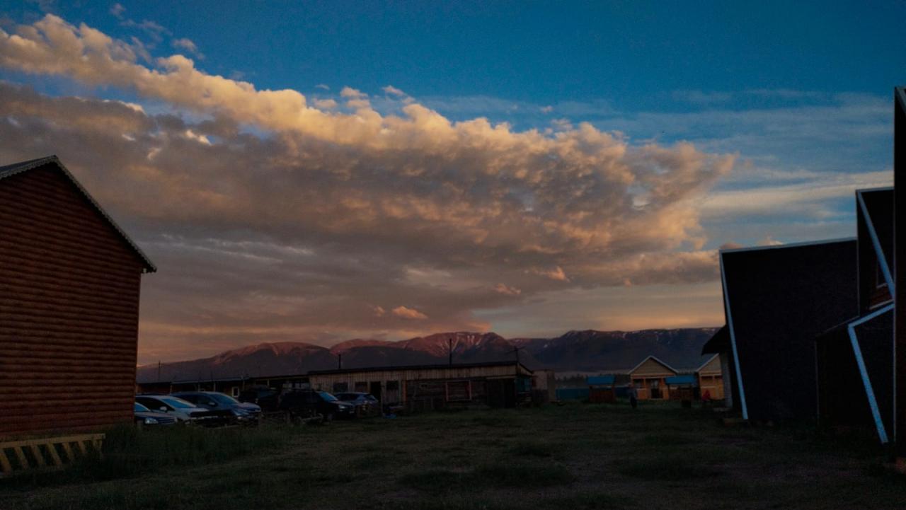 Закат в Курайской степи