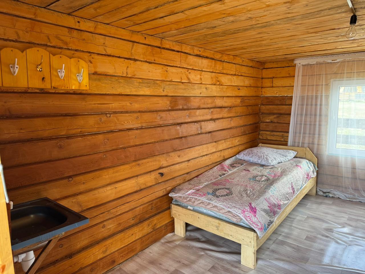 Номер 2-местный с раковиной, холодильником, чайником, плиткой