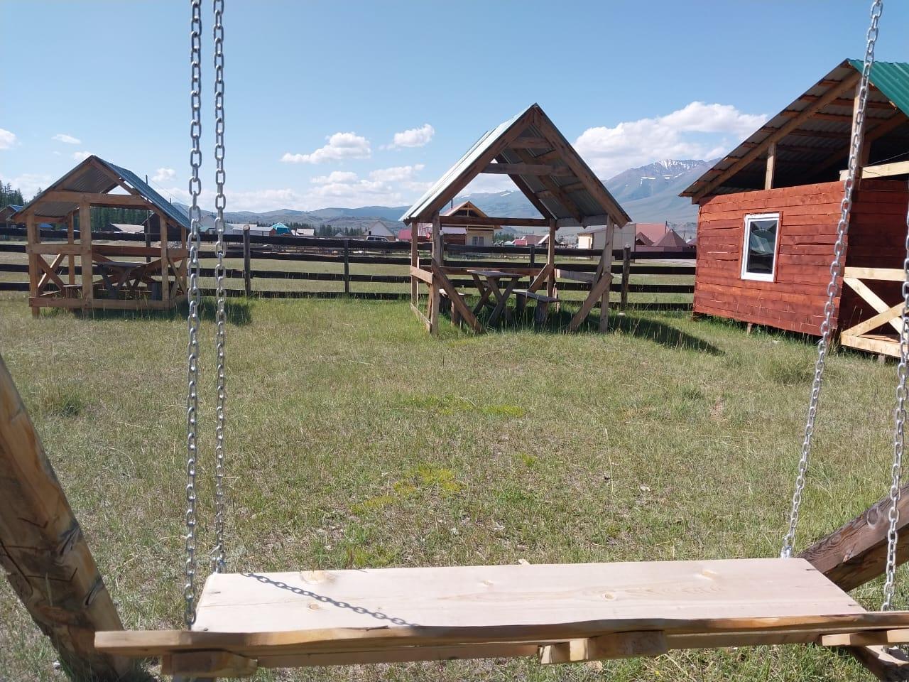 Гостевой дом Курай Алтай с видом на Актру