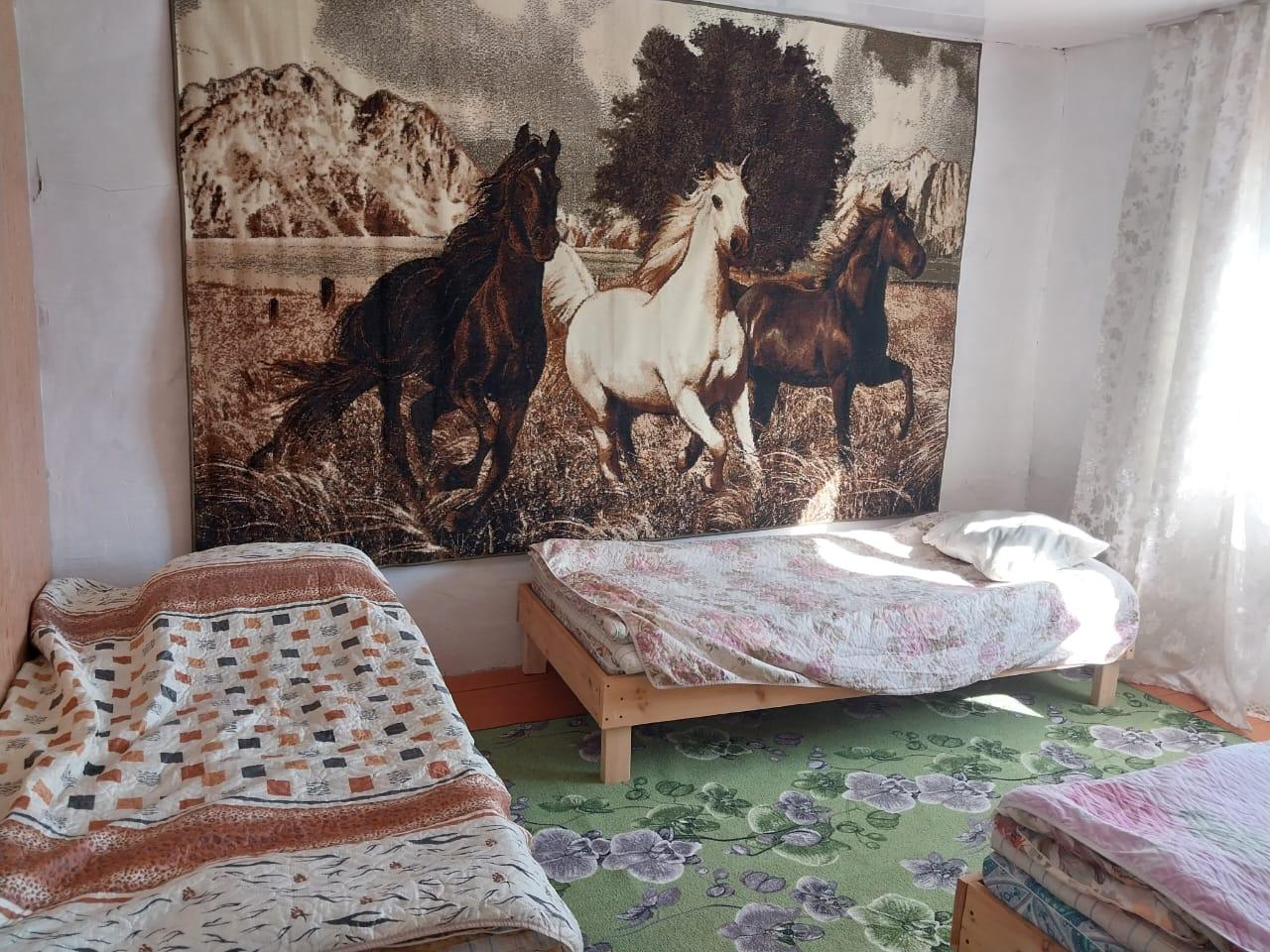 Благоустроенный дом на 7 чел  трехместная комната