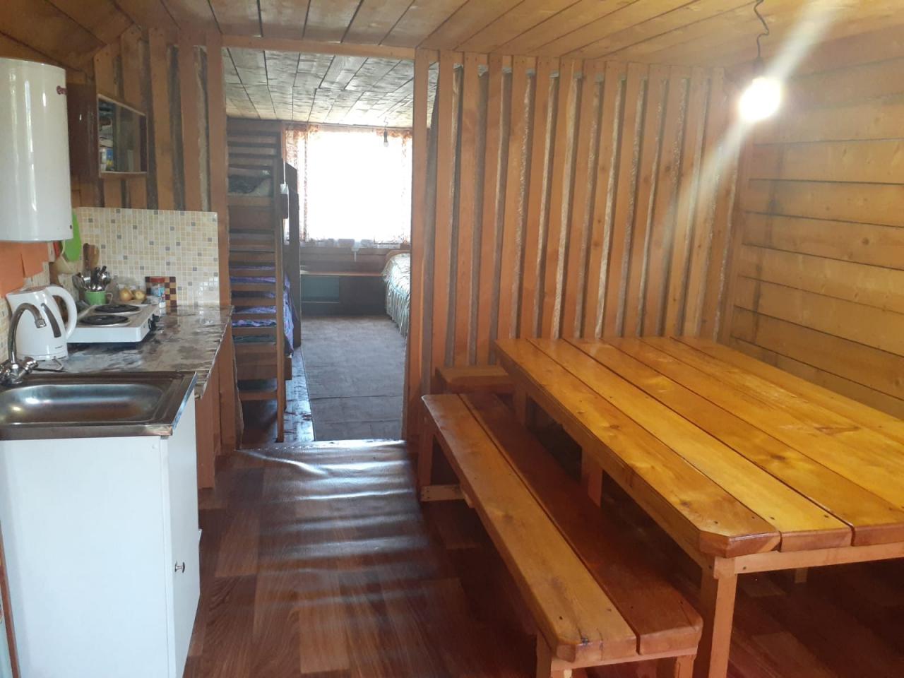 Дом №1 с кухней на 1-8 человек