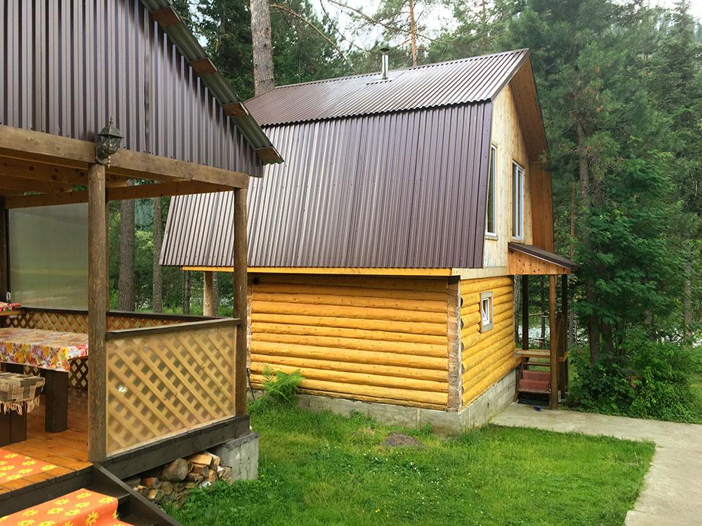 Номер над баней