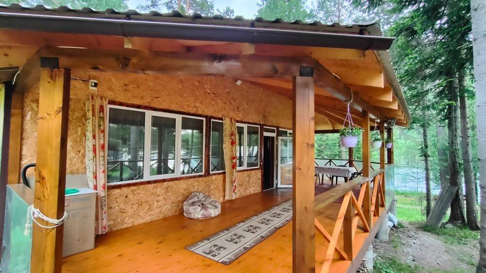 Коттедж №3 четырехместный у реки