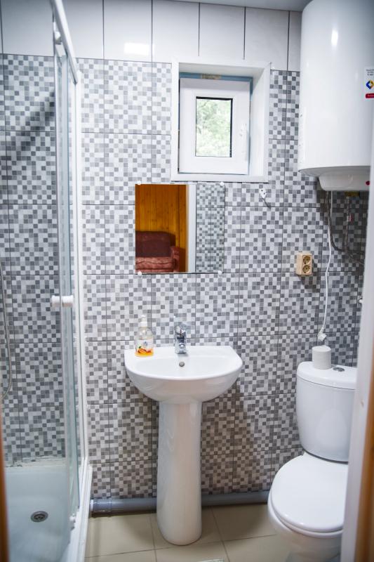 Санузел в номере в Корпусе 1