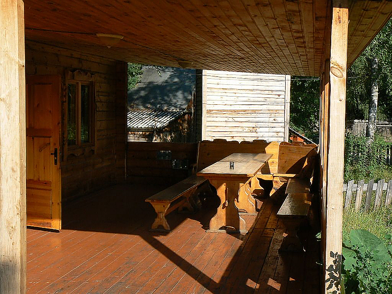 Зимний дом I, веранда