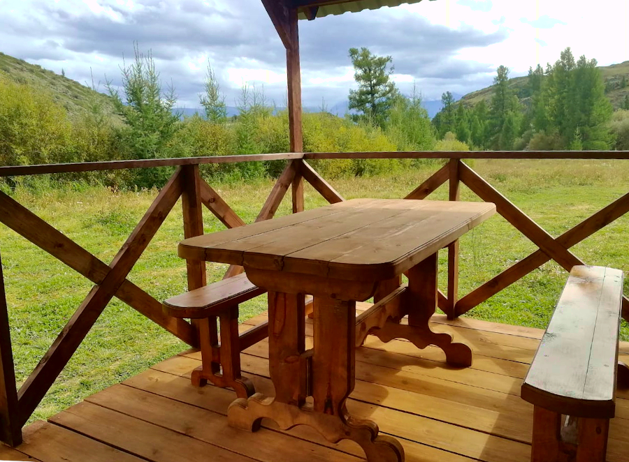 Веранда домика