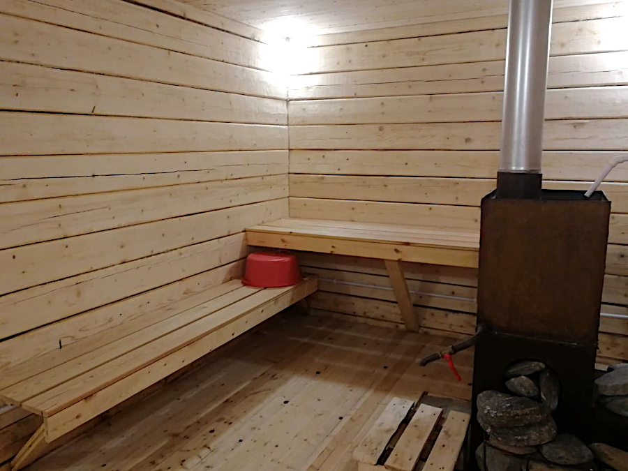 Баня, парилка-моечная