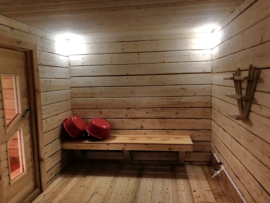 Баня, парилка-моечная