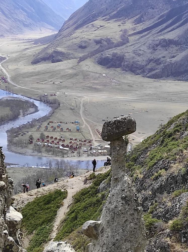 Каменные грибы майский тур на Алтай 2024