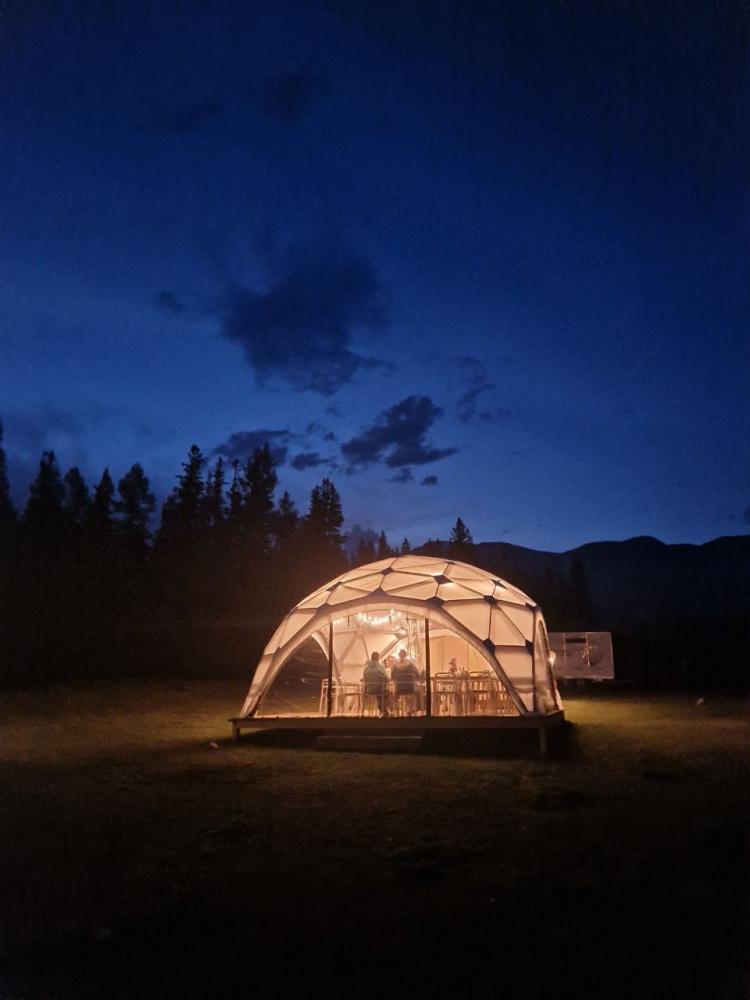 Глемпинг на Алтае 