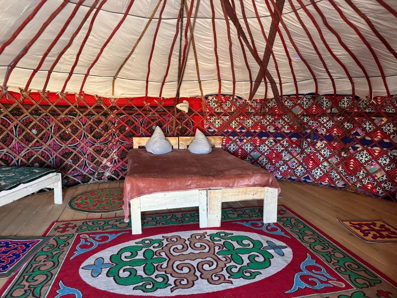 Ночевка на Алтае в юртах