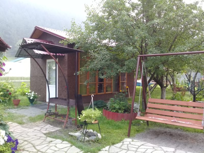 Кухня в саду