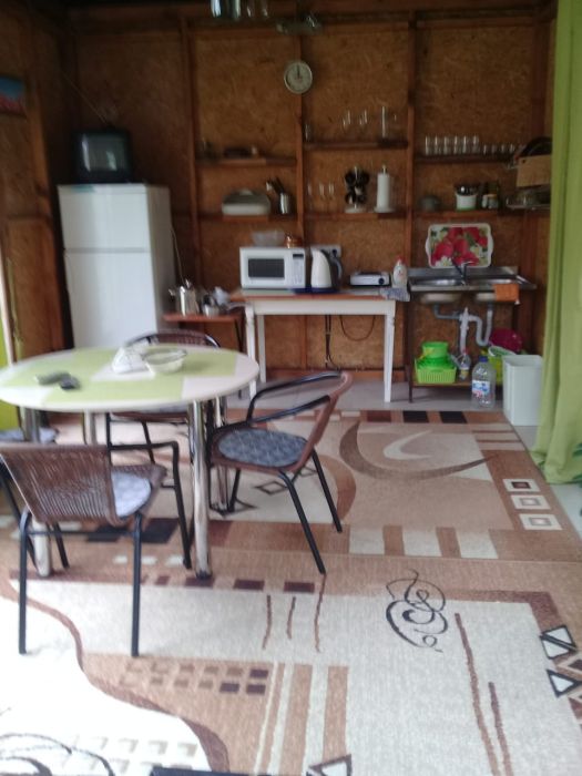 Кухня в саду