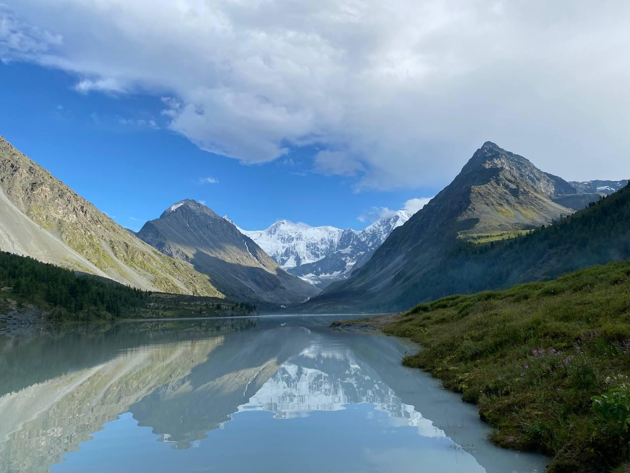 Тур на Аккемское озеро на Алтай без рюкзаков 2025