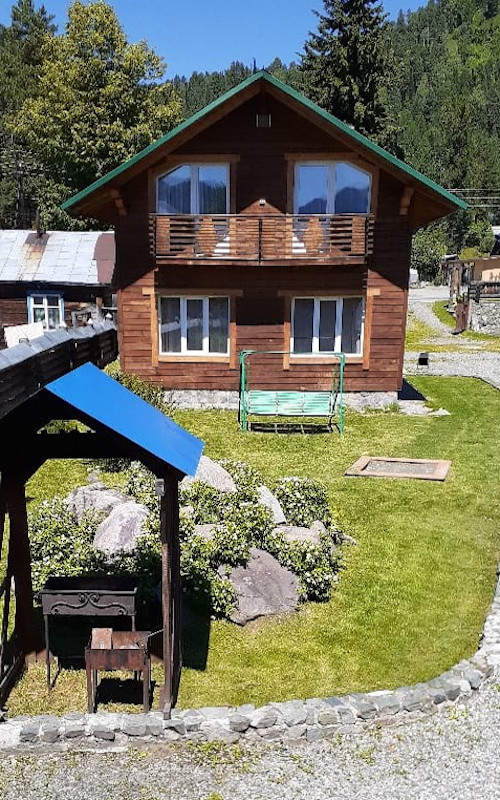 Мангал во дворе