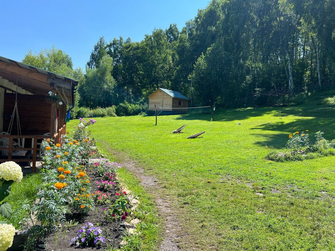 База отдыха "Раздолье" на Алтае вблизи озера Ая