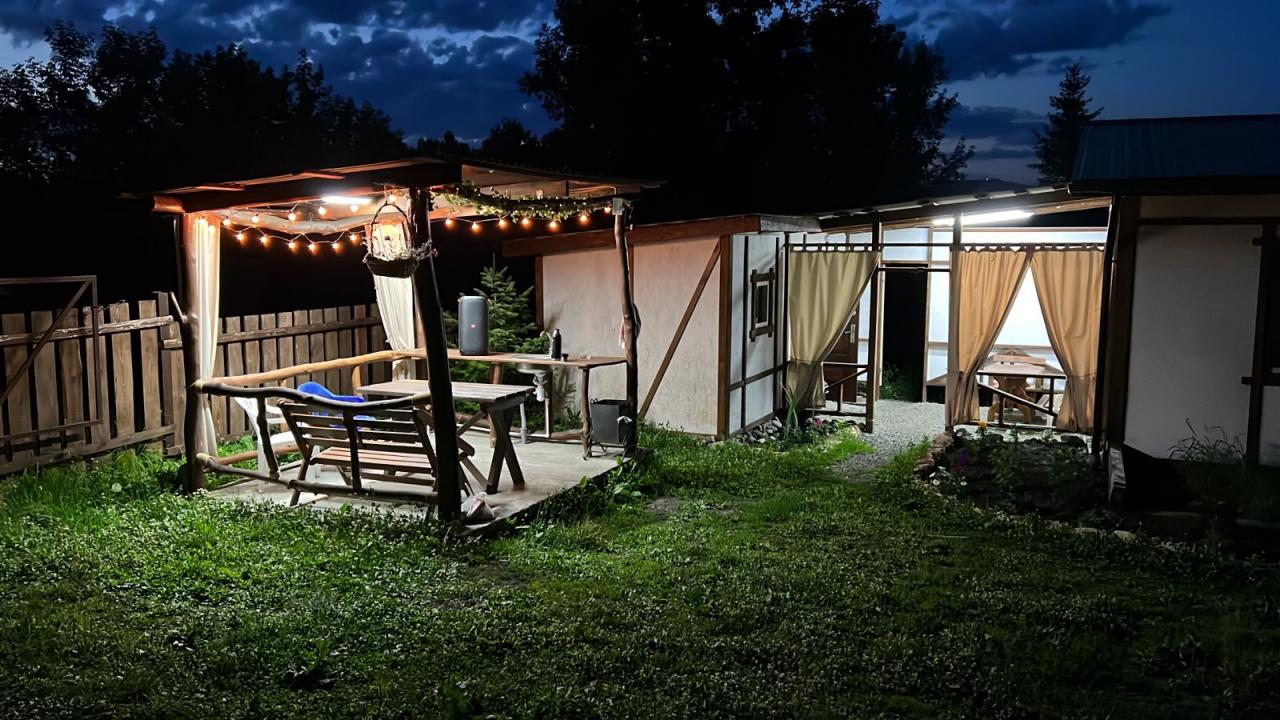 Беседка и кухня-столовая