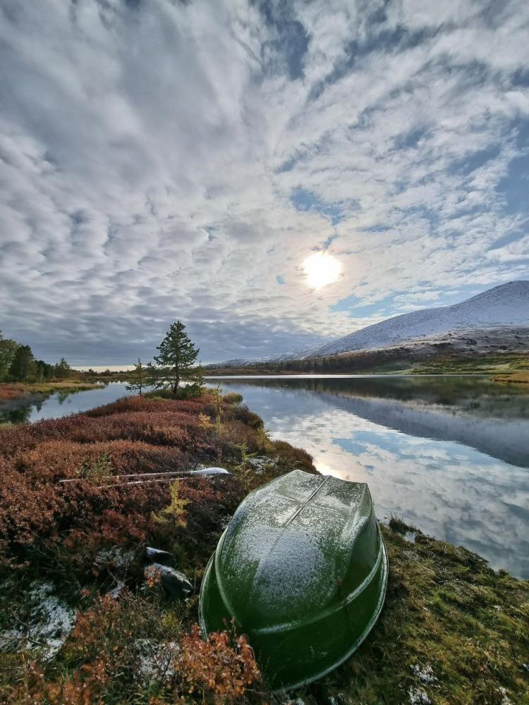Отдых и рыбалка у озера на Алтае