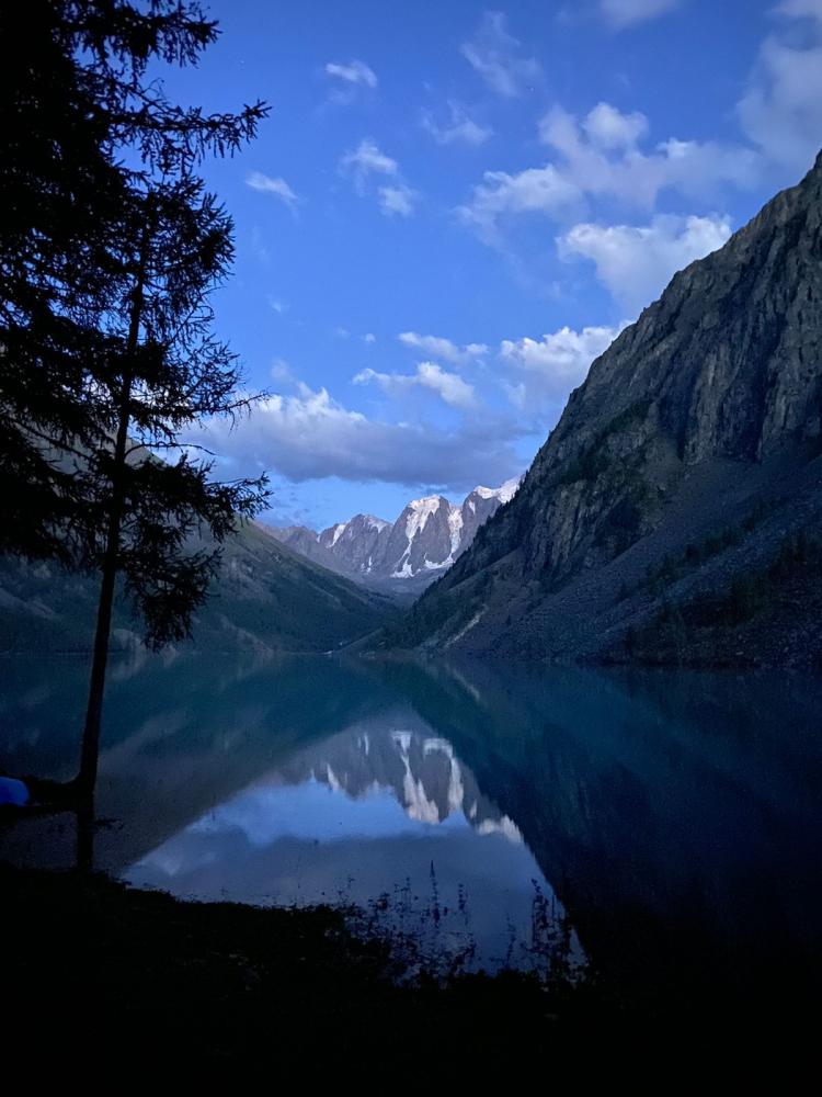 вечер у озера