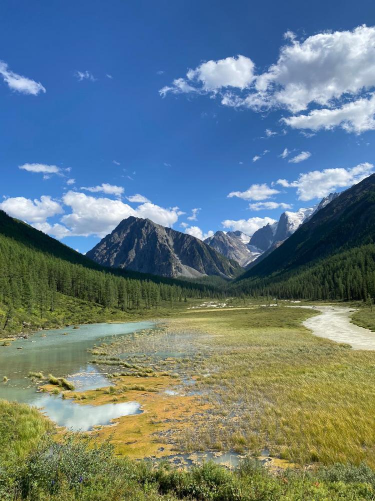 пейзажи по дороге к озерам