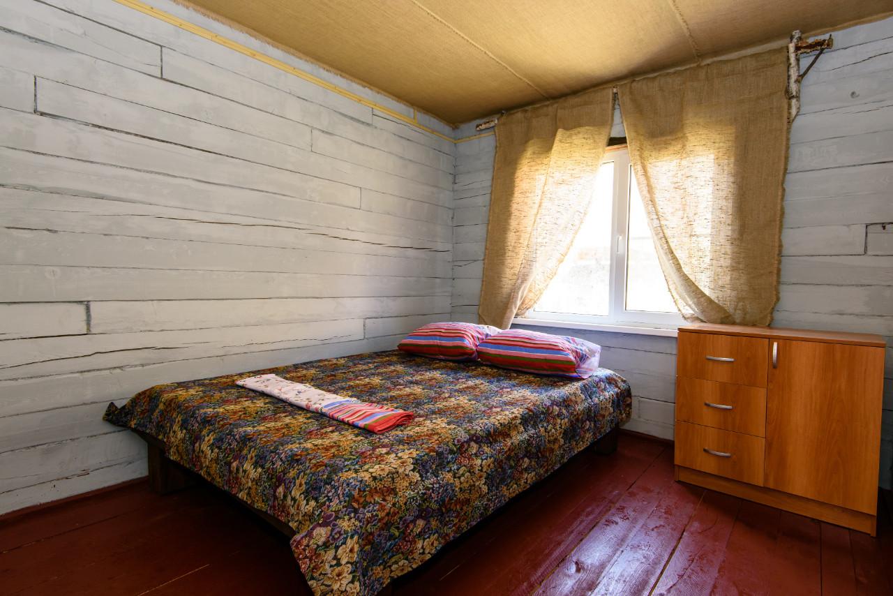 Двухкомнатный домик 4-8 мест с удобствами