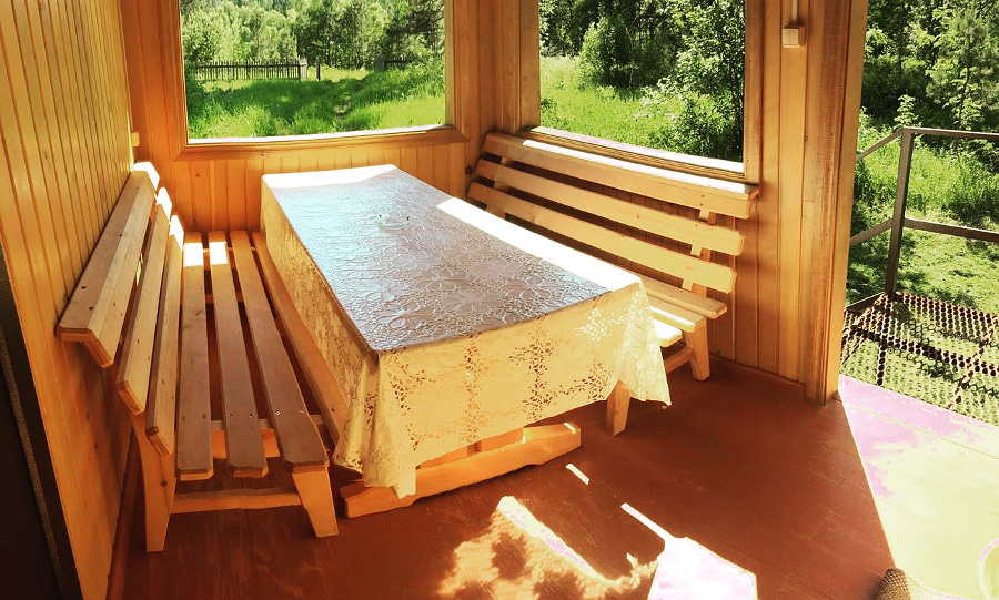 Веранда домика