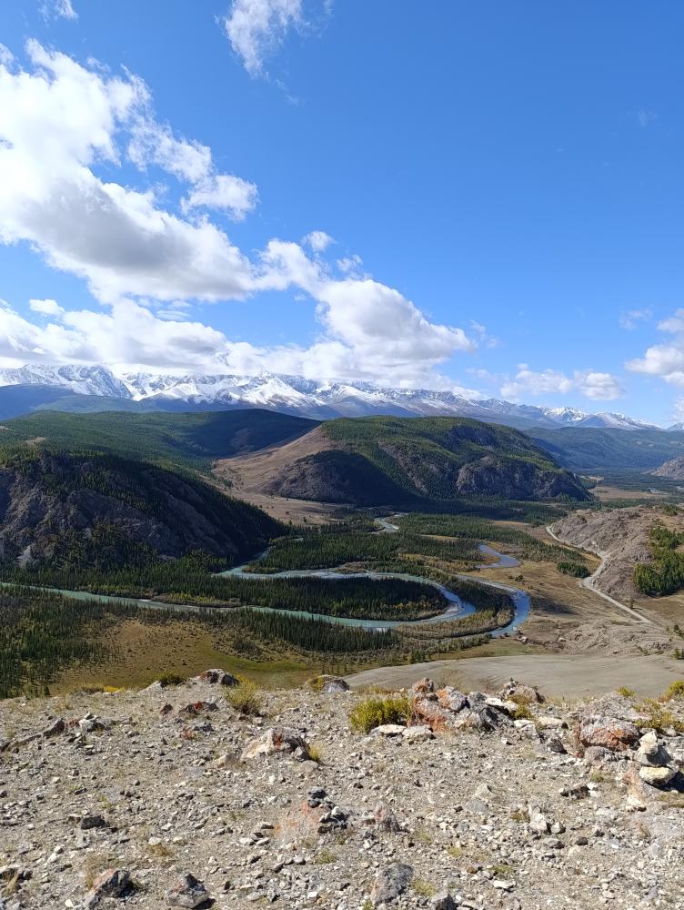Смотровая площадка на Северо-Чуйский хребет