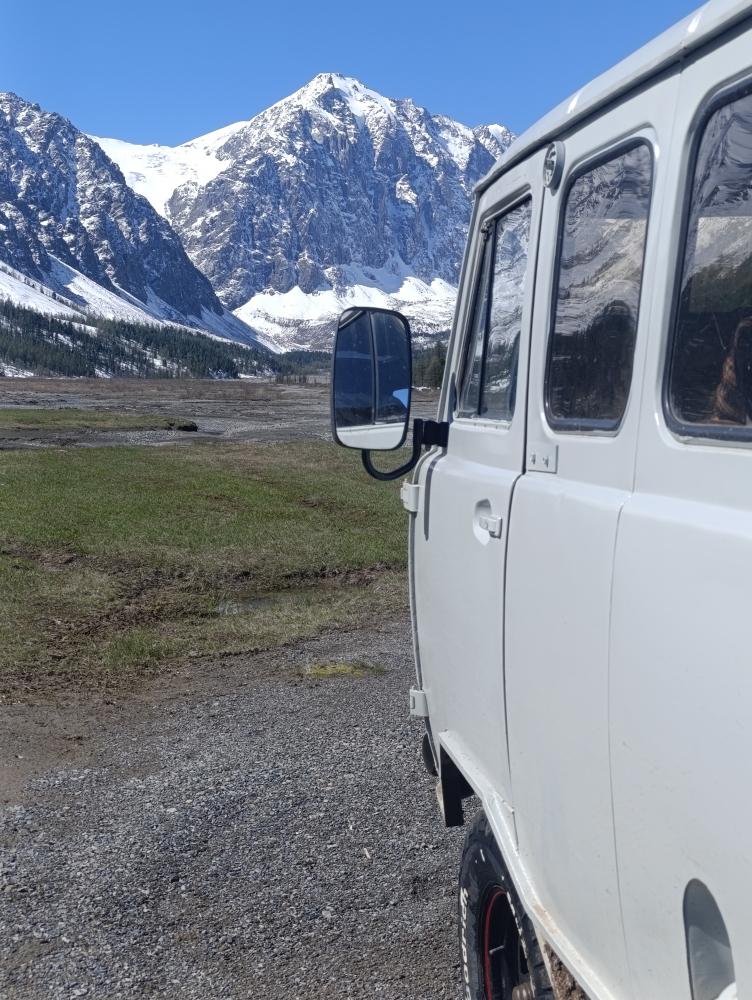 Заброски на Актру из Курая на УАЗ "буханка"