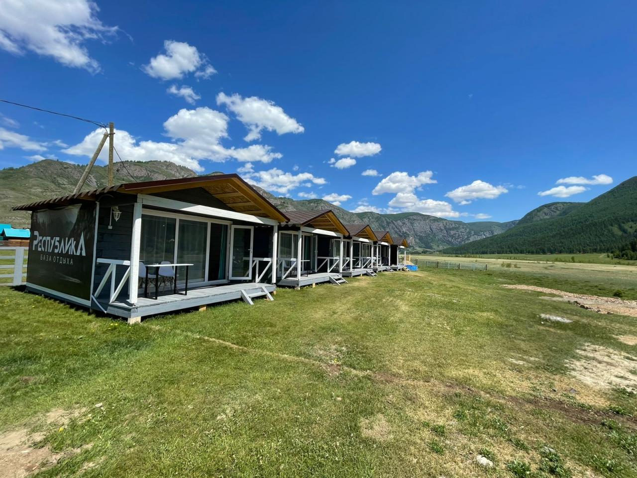 База отдыха "Республика" в Горном Алтае селе Актащ