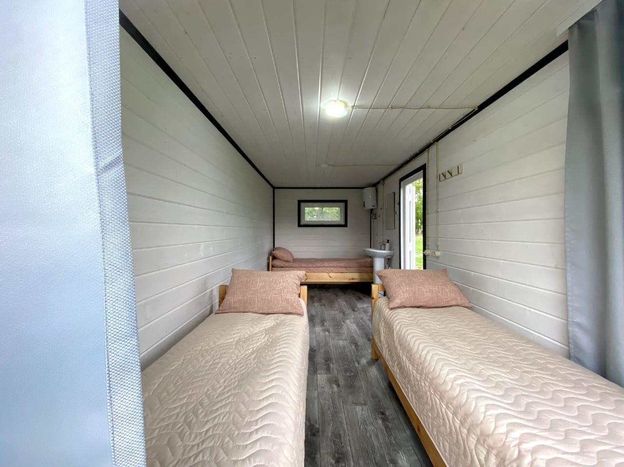 Двух-трехместный домик на Алтае 