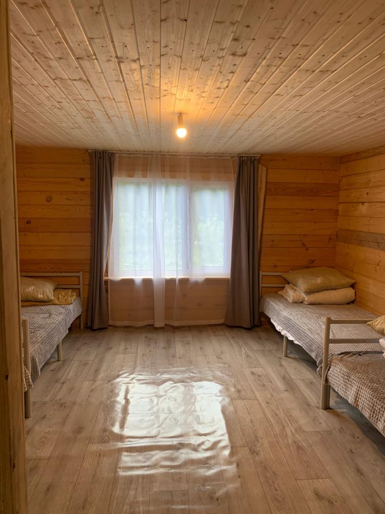 Домики с удобствами