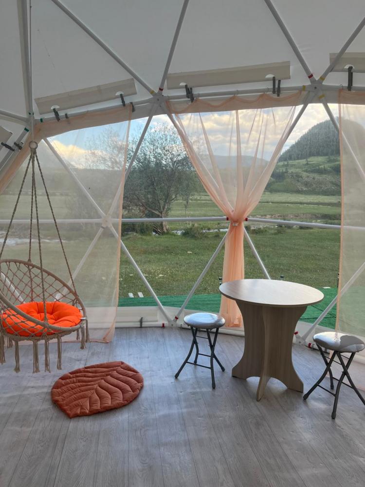 Купольный дом на Алтае "Телец 04"