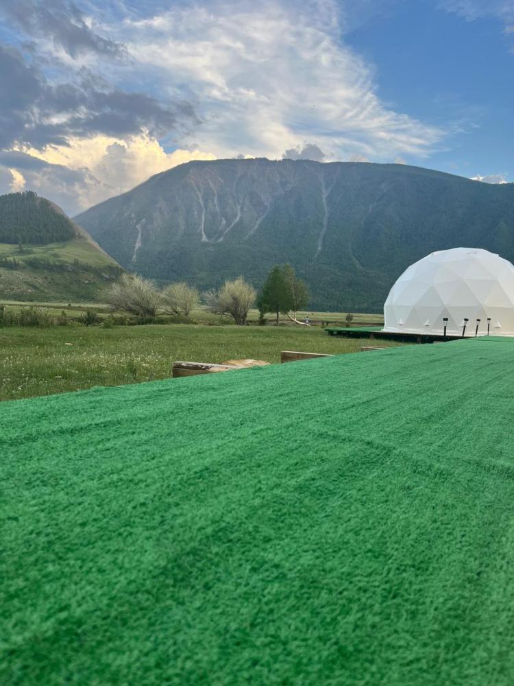 "Телец 04" купольная база отдыха на Алтае 