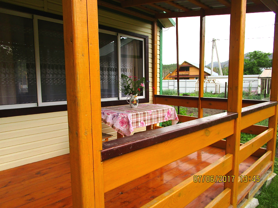 Веранда 3-х местного дома