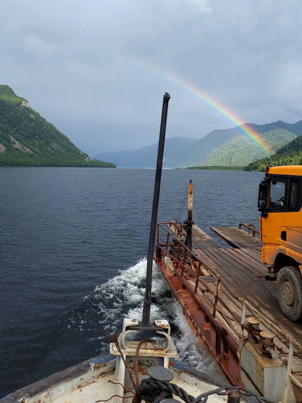 Паромная переправа на Телецком озере 8-960-967-53-47 