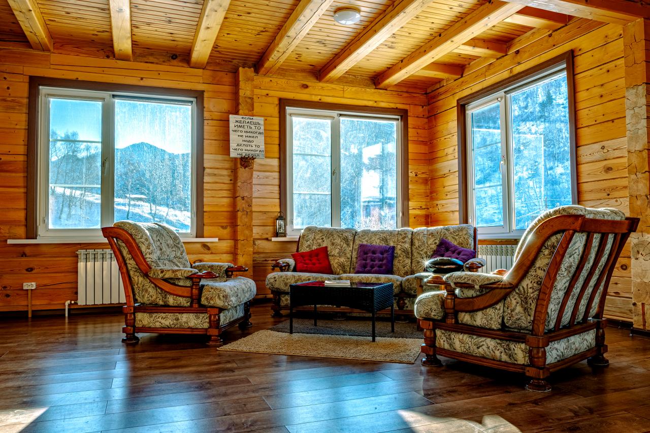 Зал для практик на Алтае