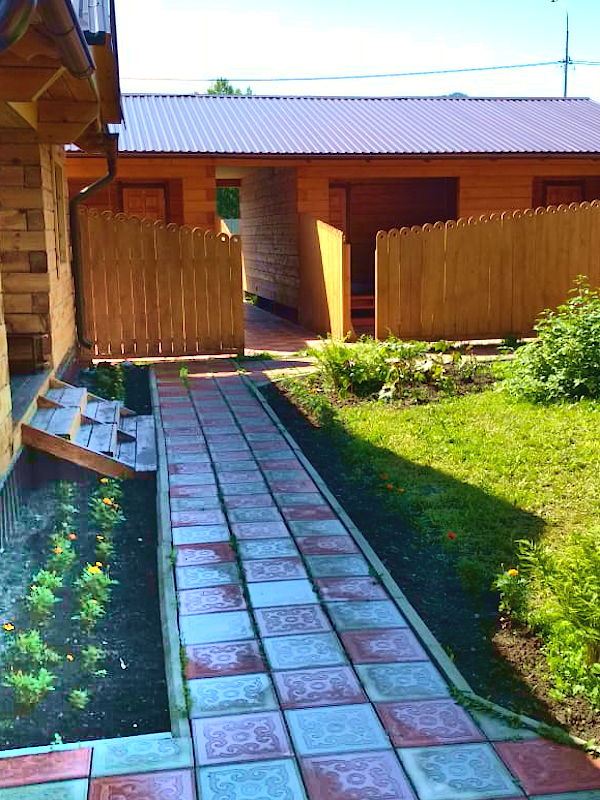 Вид на домики Комфорт