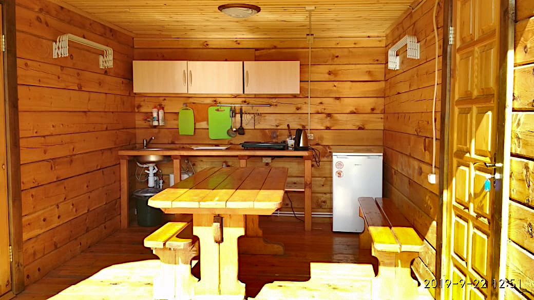 Кухонная зона на два номера